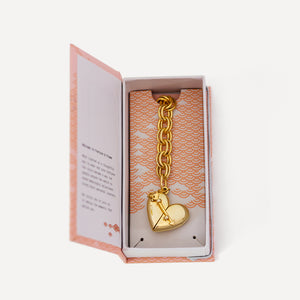 Heart + Arrow Bracelet - Gold